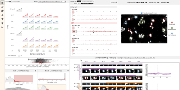 The overall Loon interface includes multiple visualizations.